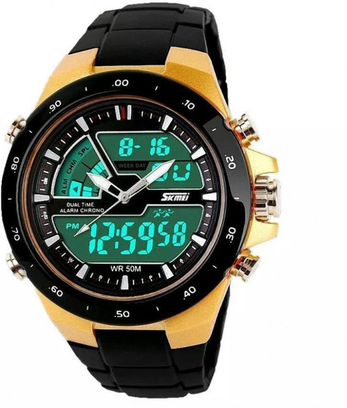 omega analog digital watch