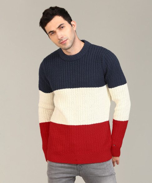 tommy hilfiger multicolor sweater