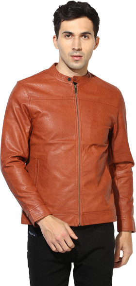 Red tape leather jacket Outlet
