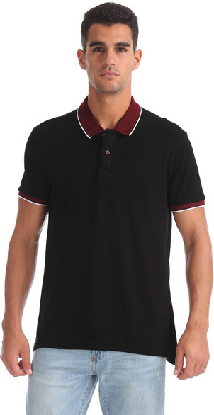 blue polo black jeans