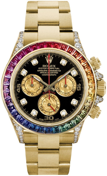 Rolex Rolex Rainbow Analog Watch Men 