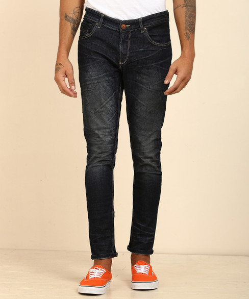 Spykar Skinny Men Blue Jeans Reviews 