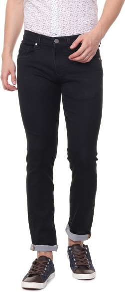 louis philippe black jeans