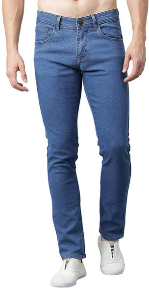 Stylox Slim Men Light Blue Jeans 
