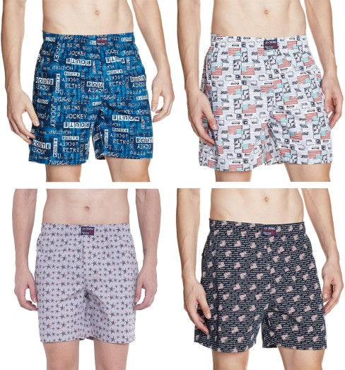 jockey printed boxer shorts