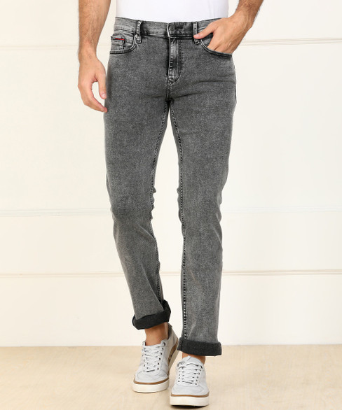 Tommy Hilfiger Slim Men Grey Jeans 