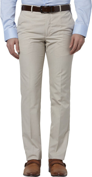 Park Avenue Slim Fit Men Brown Trousers 