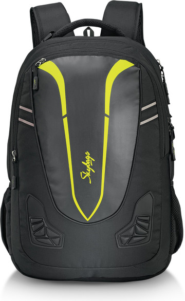 skybags black laptop backpack