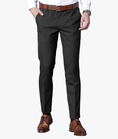 Coffee Slim Fit Men Green Trousers 