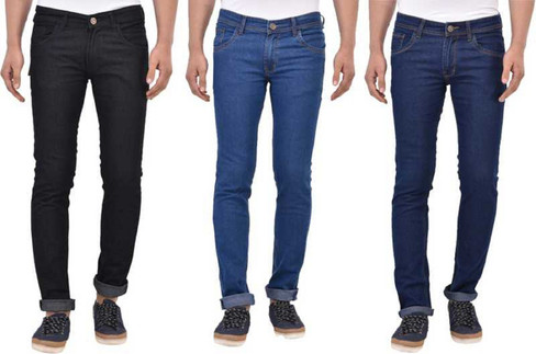 Allen Walker Slim Men Multicolor Jeans 