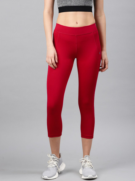 Hrx Hrithik Roshan Solid Women Red 