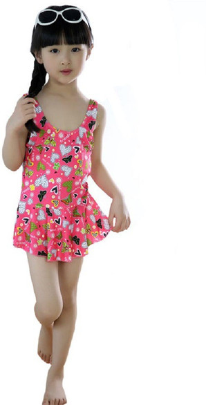 baby pink swimming costume