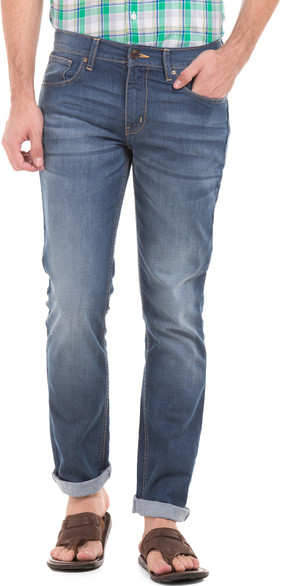 Newport Slim Men Blue Jeans Reviews 