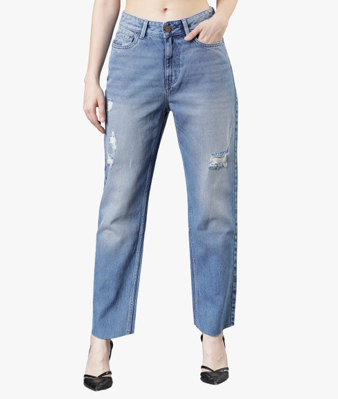 Tokyo Talkies Regular Women Blue Jeans 
