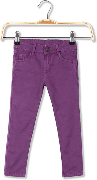 girls purple jeans