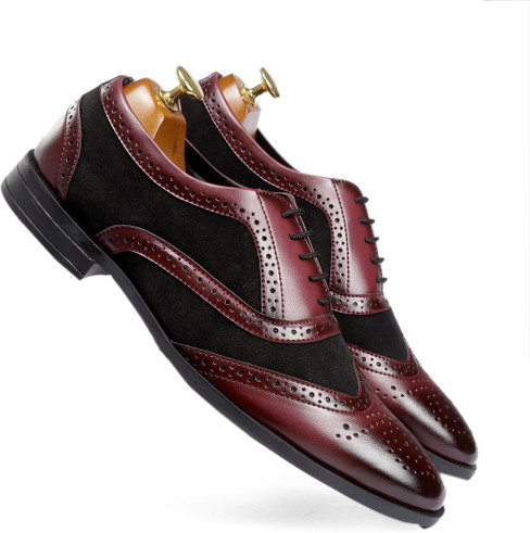 bacca bucci men's leather formal shoes