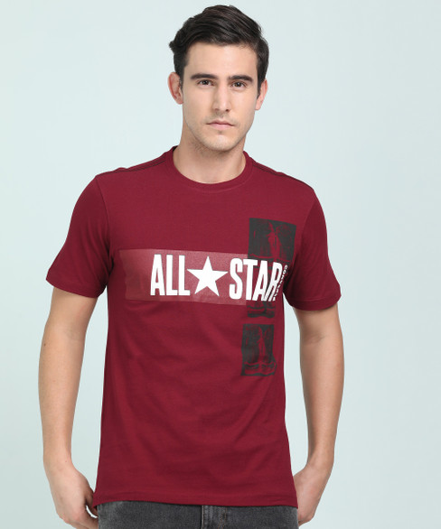 maroon converse shirt