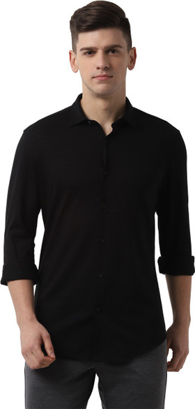 peter england black shirt price