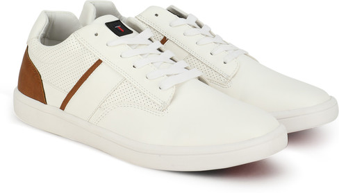 louis philippe white sneakers