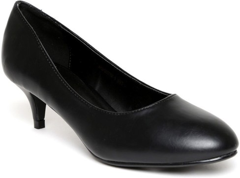 allen solly black heels