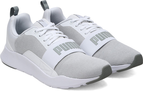 puma white shoes flipkart