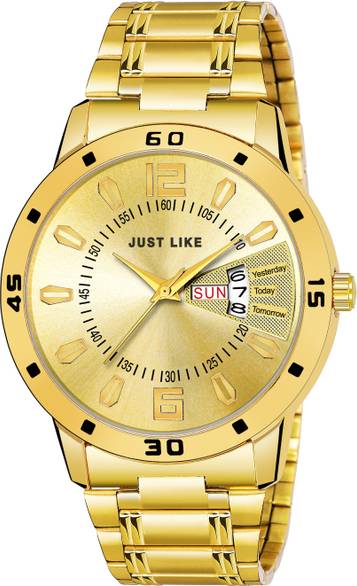 Just Like New Stylish Golden Day Date Wrist Watch Men Gold Analog Reviews Latest Review Of Just Like New Stylish Golden Day Date Wrist Watch Men Gold Analog Price In India Justlikenew is india's most trusted smartphone service network. flipkart