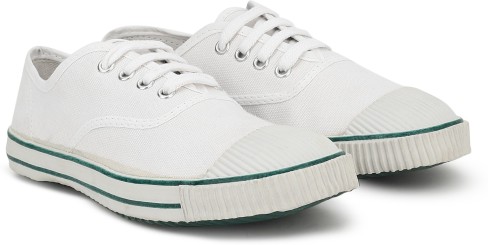 white canvas shoes bata