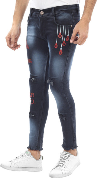 printed jeans for womens flipkart