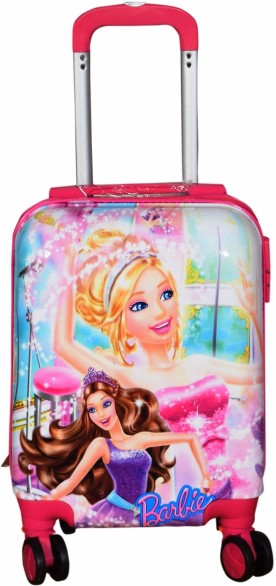 pink barbie suitcase