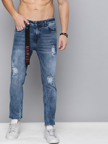Kook N Keech Skinny Men Blue Jeans 