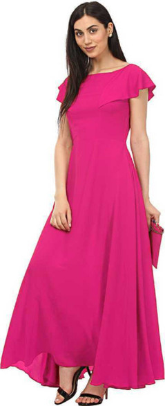 flipkart pink gown