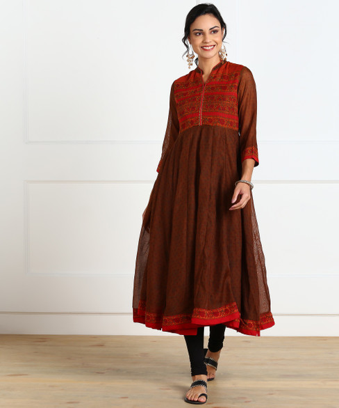 flipkart biba anarkali