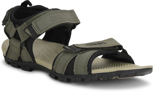 Sparx Ss 481 Men Olive Black Sandals 