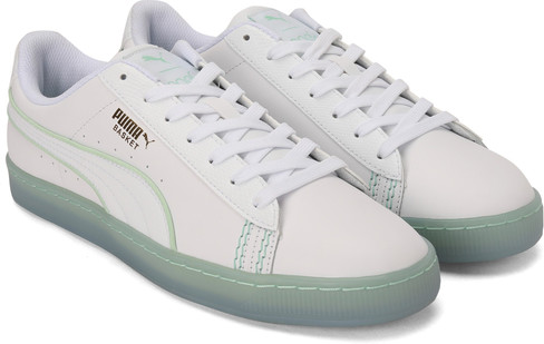 puma basket one 8 white