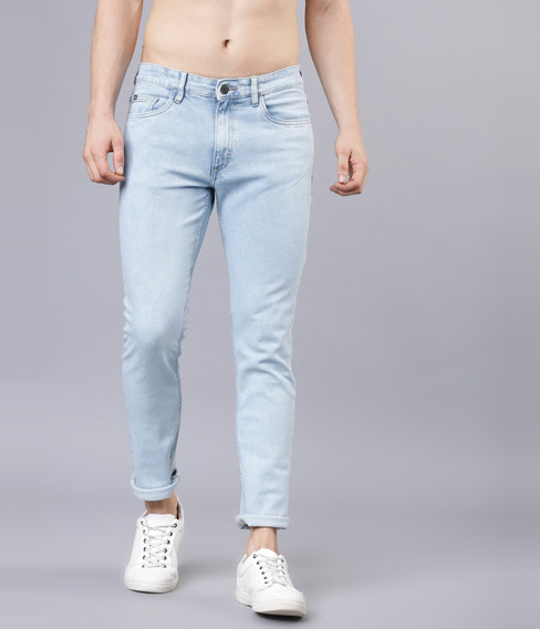Highlander Slim Men Light Blue Jeans 
