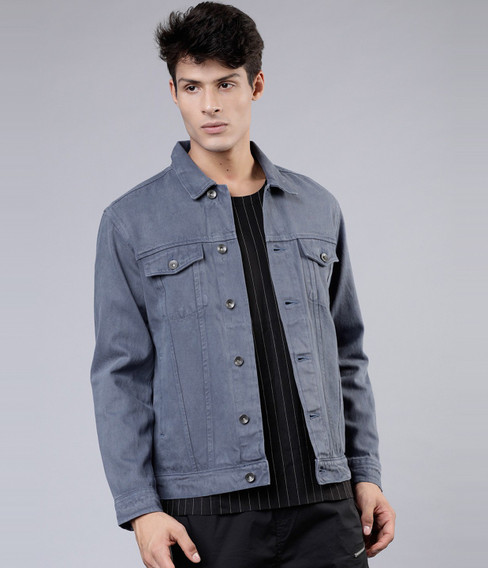 Sleeve Washed Men Denim Jacket Reviews 
