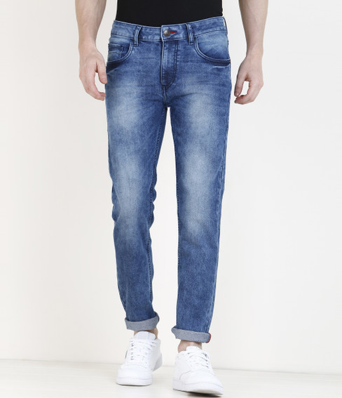 Newport Slim Men Blue Jeans Reviews 