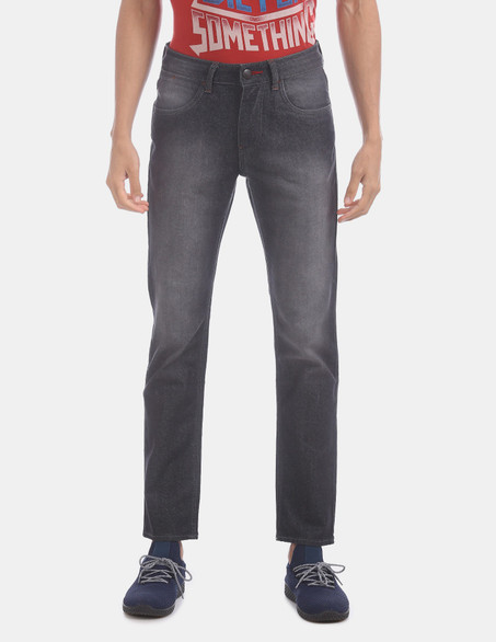 Newport Slim Men Black Jeans Reviews 