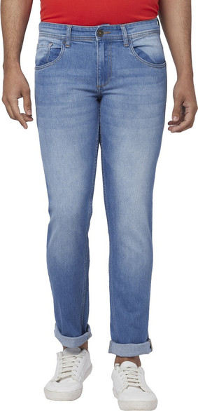 Park Avenue Regular Men Blue Jeans 