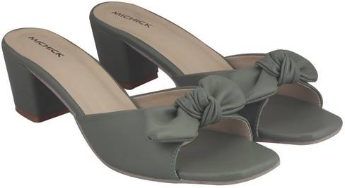 Michick Women Green Heels Reviews Latest Review Of Michick Women Green Heels Price In India Flipkart Com