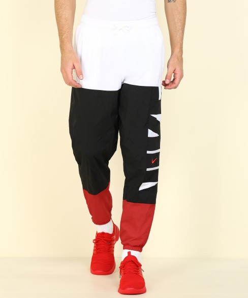 nike sweatpants color block