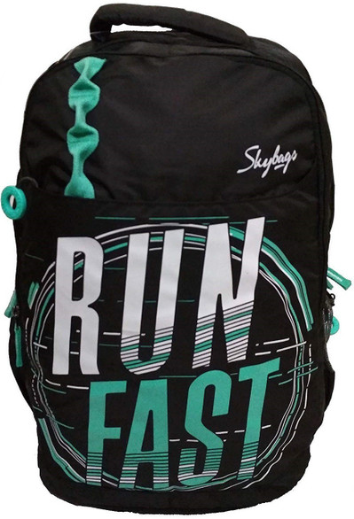 Skybags Figo 01 Black 28 L Backpack 