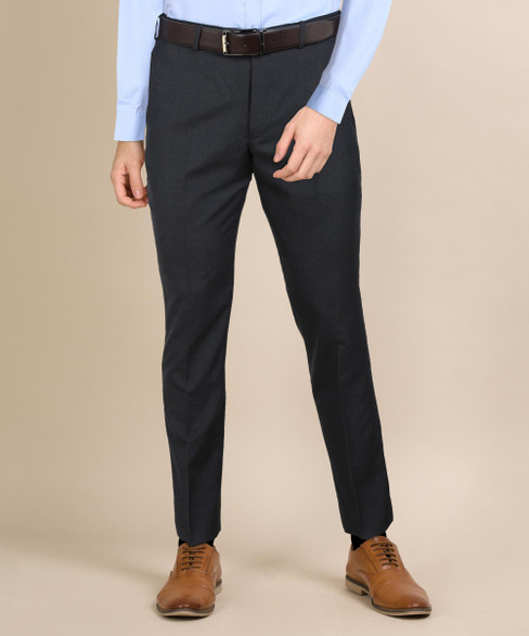 Park Avenue Regular Fit Men Dark Blue 
