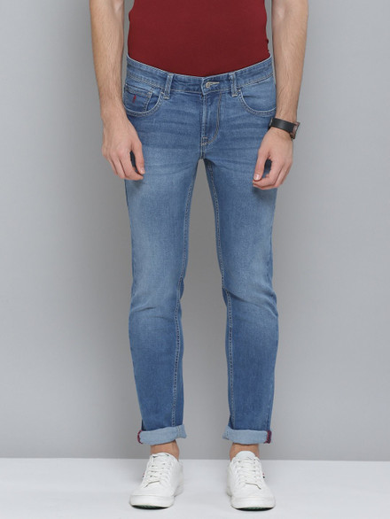 Indian Terrain Slim Men Blue Jeans 