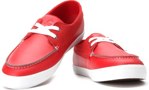 united colors of benetton red shoes