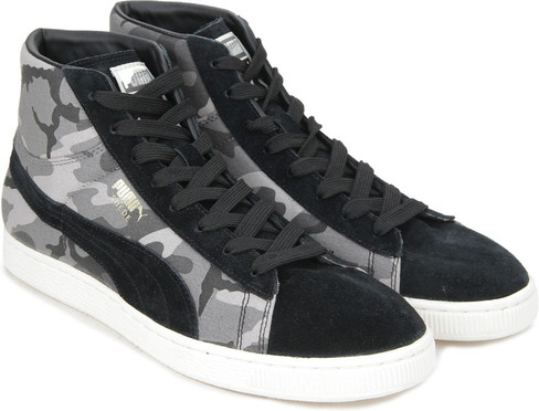 puma suede mid classic - men's
