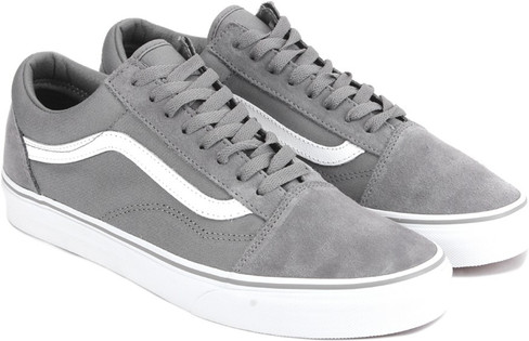 vans grey colour shoes