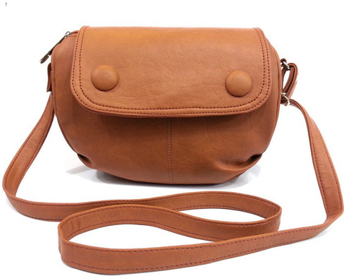 leatherette sling bag