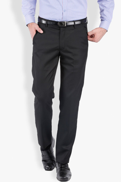 Coffee Trouser Regular Fit Men Trousers 