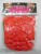 shatchi 600 jelly red loom band refill art craft kit toys with s clips & hook, special gift for bir
